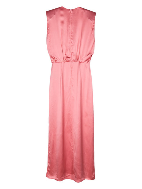 YVES SALOMON SATIN DRESS